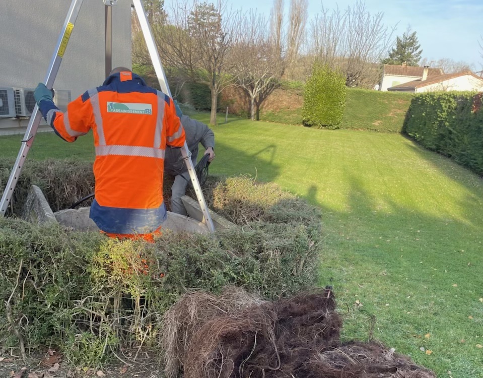 Nettoyage d'un puits